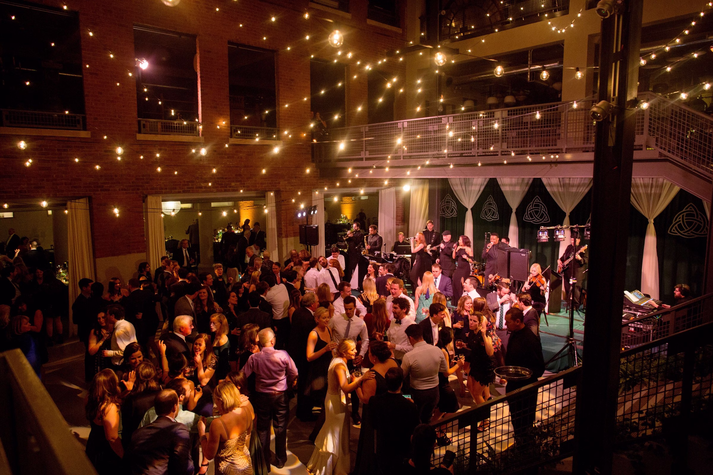 Wedding and event designer Erin McDonald provides venue consulting services for elegant reception spaces